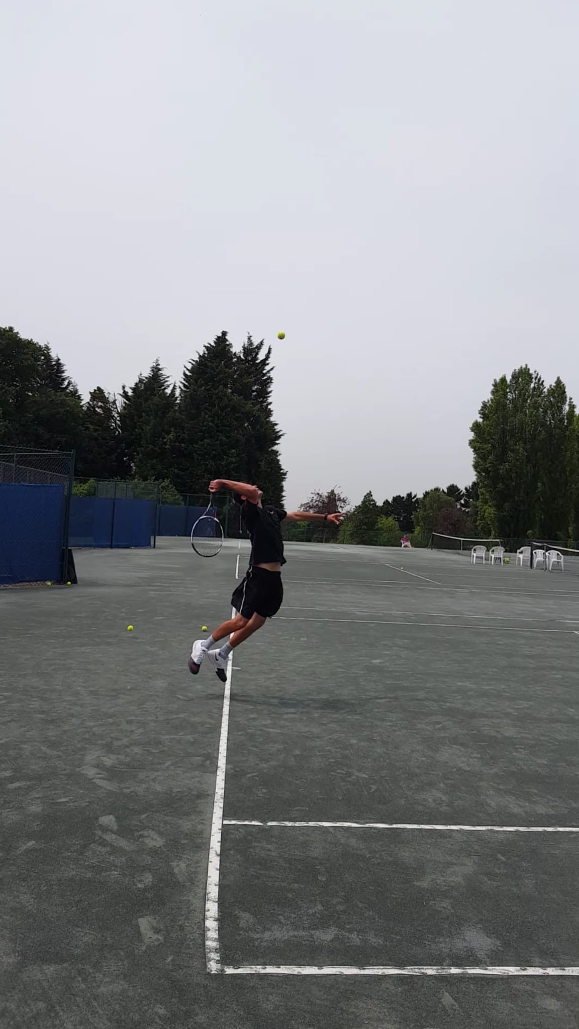 Tennis action 2