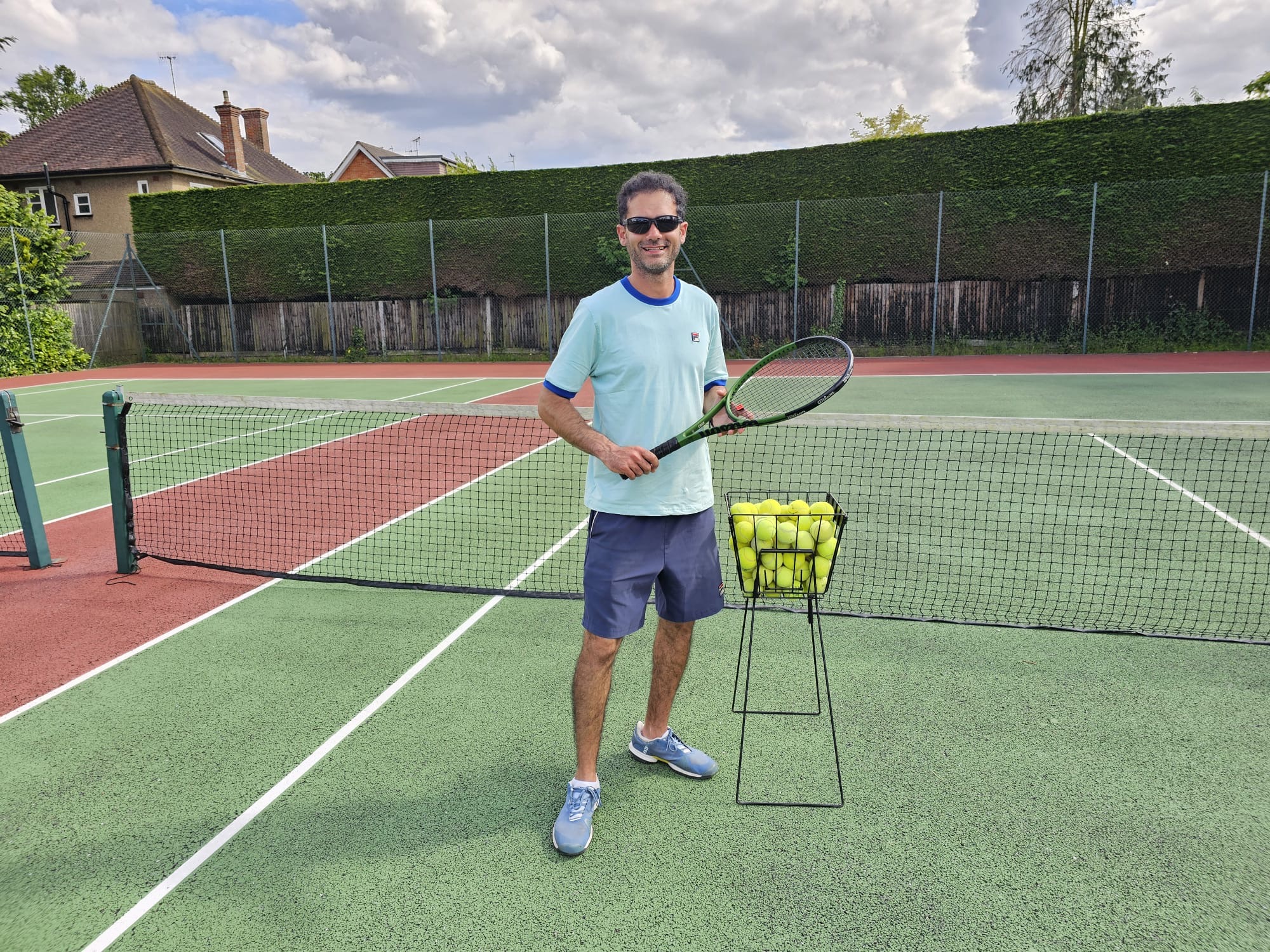 Tennis action 3