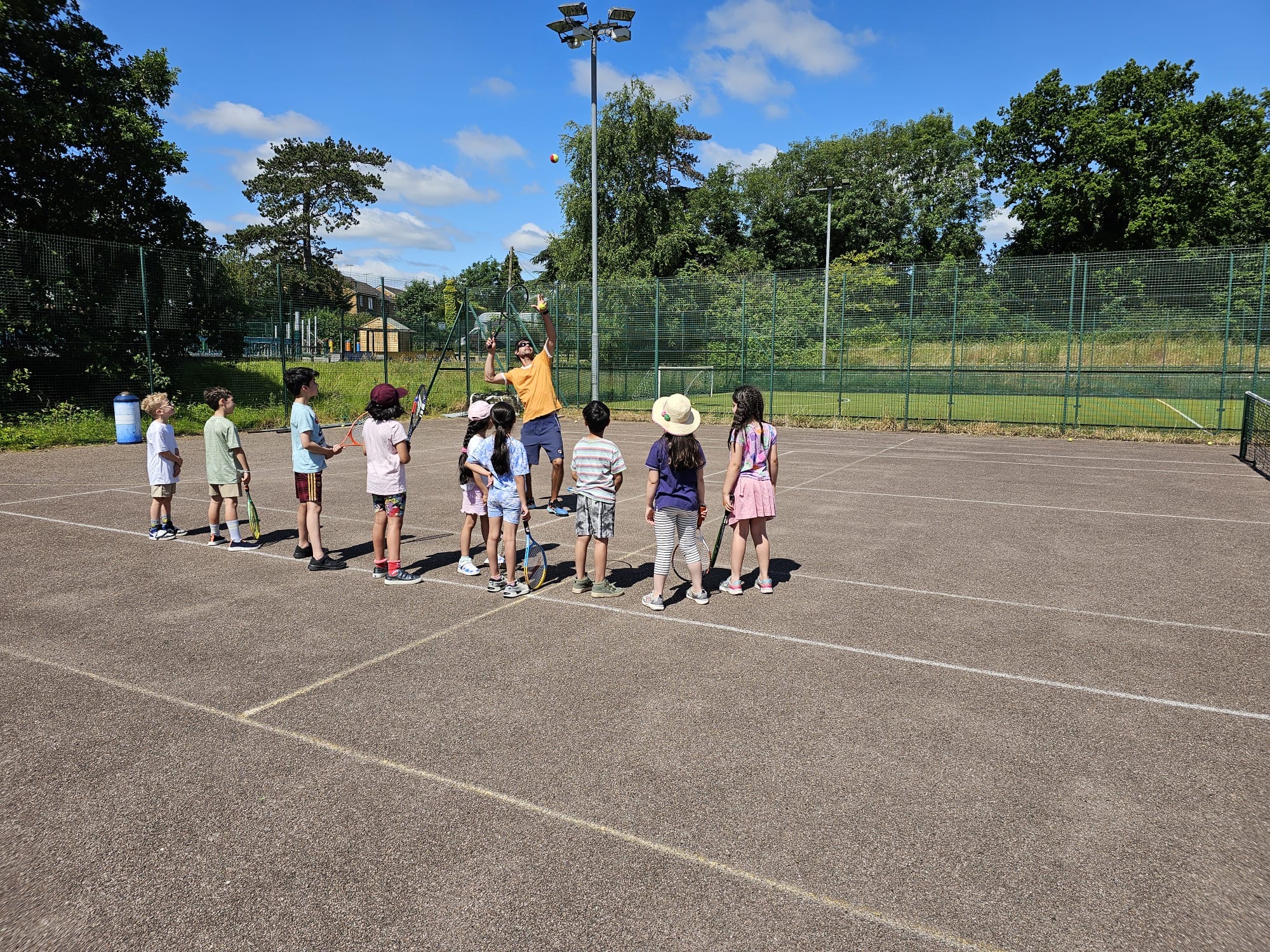 Tennis action 4